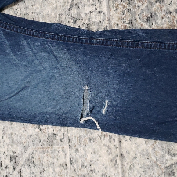 COPY - True Religion Rainbow Ricky Ripp distressed Jean's - Picture 3 of 14